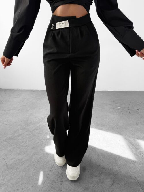 Spodnie przewiewne KORSADA OLAVOGA czarne