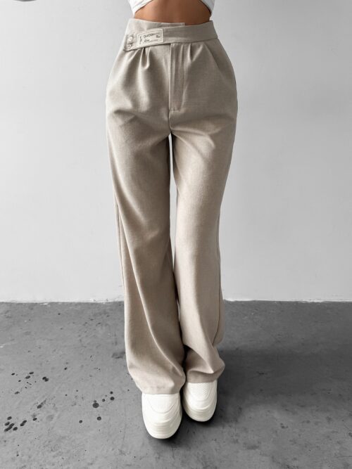 Spodnie przewiewne KORSADA OLAVOGA beżowe