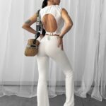 Komplet casualowy SERENDIPITY OLAVOGA ecru