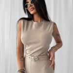 Komplet casualowy SERENDIPITY OLAVOGA latte