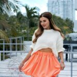 Spódniczka bombka Fobbo pomarańczowa