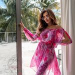 Sukienka szyfonowa NB Tipilo różowa