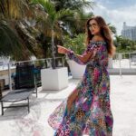 Sukienka maxi NB Matermelon kolorowa