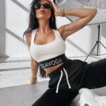 Top elastyczny REEF OLAVOGA ecru