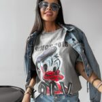 T-shirt bawełniany MOSE OLAVOGA j.szary