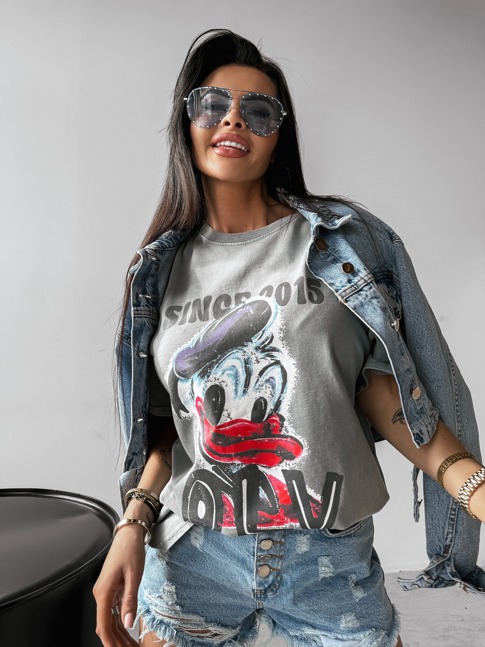 T-shirt bawełniany MOSE OLAVOGA j.szary T-shirt bawełniany MOSE OLAVOGA j.szary