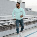 Bluza męska klasyczna LUPUS OLAVOGA miętowa