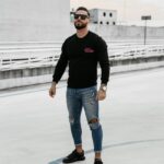 Bluza męska klasyczna LUPUS OLAVOGA czarna