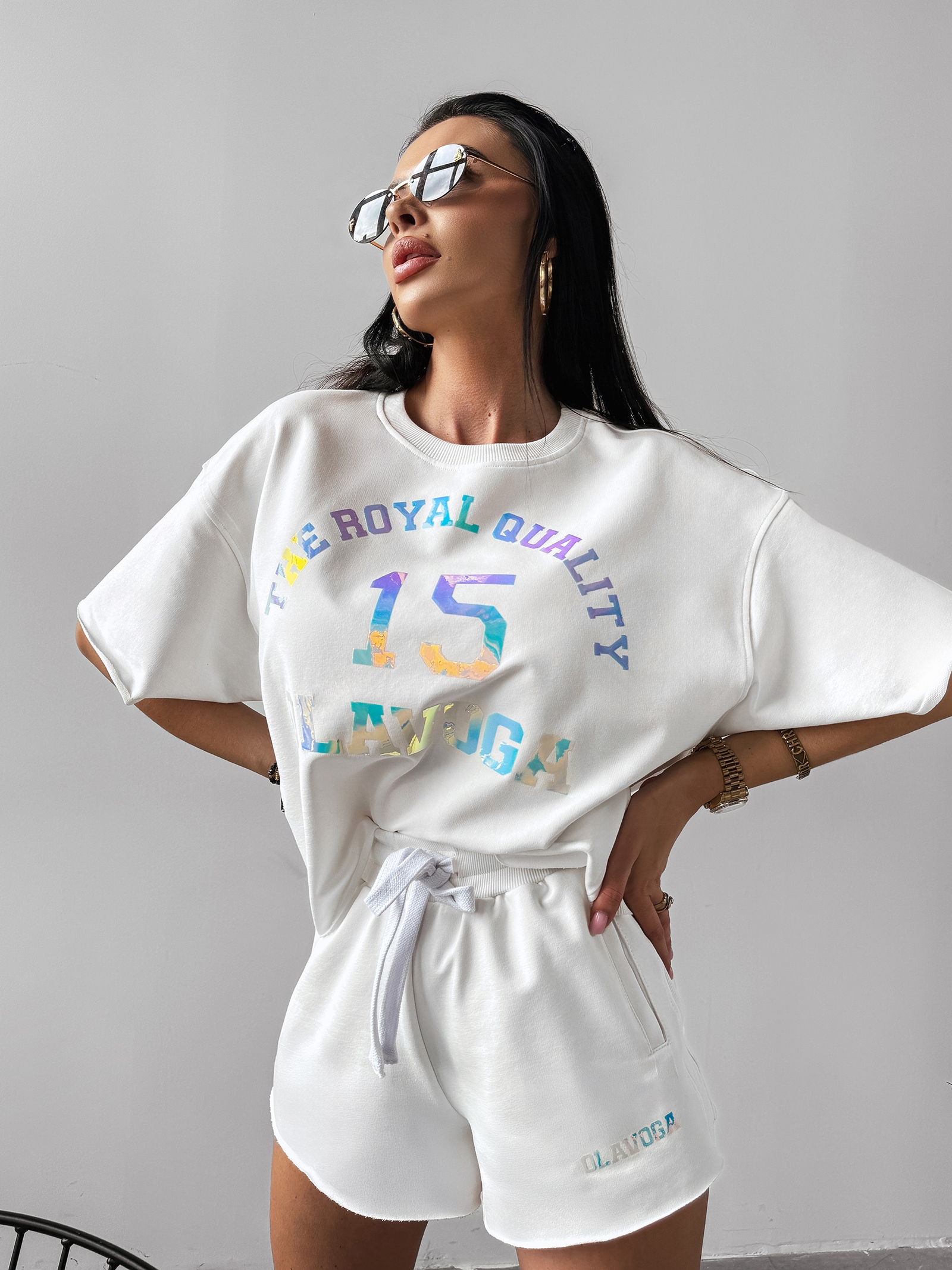 Komplet casualowy STH OLAVOGA ecru