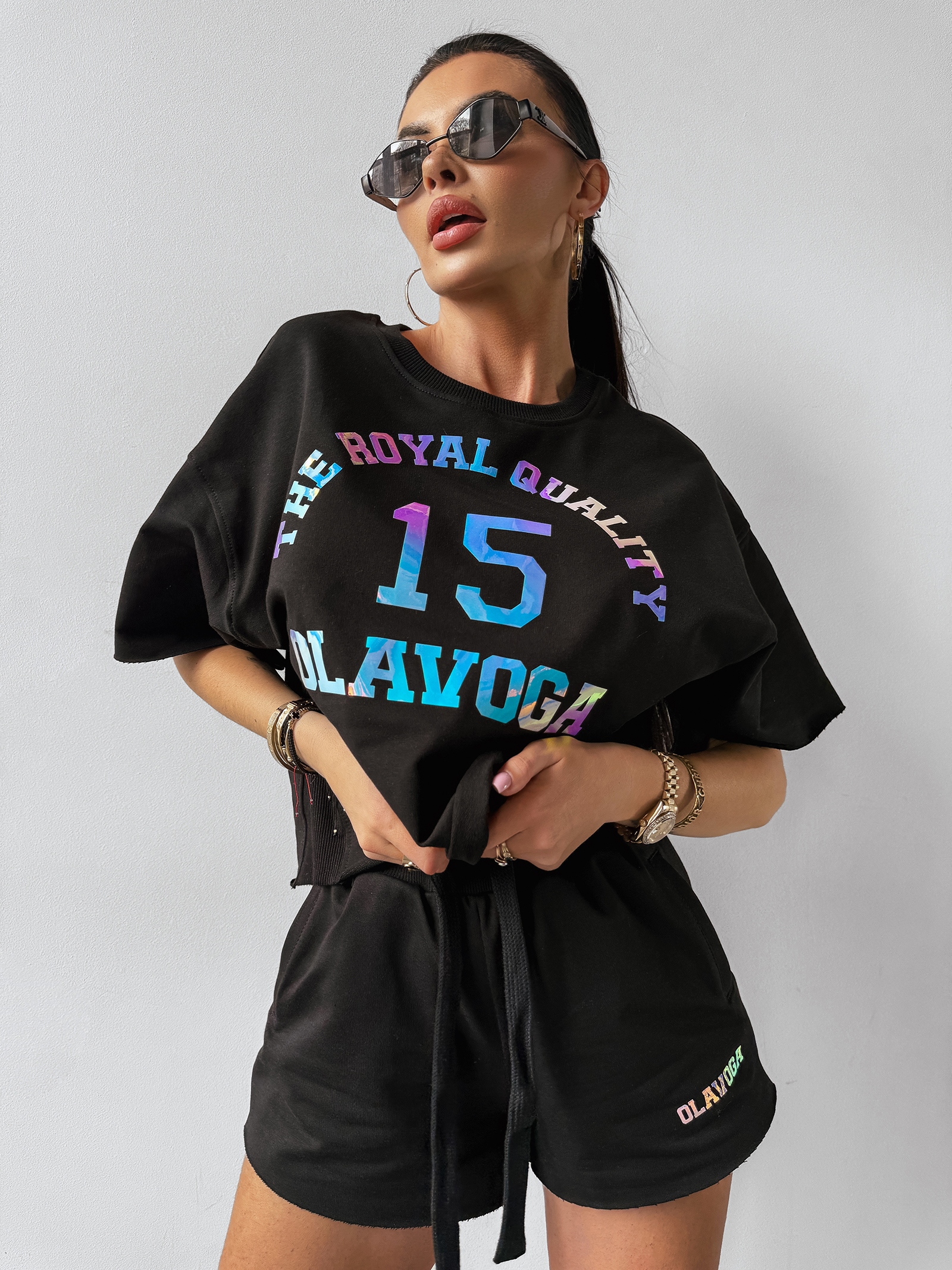 Komplet casualowy STH OLAVOGA czarny