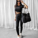 Komplet przylegający ADD OLAVOGA czarny