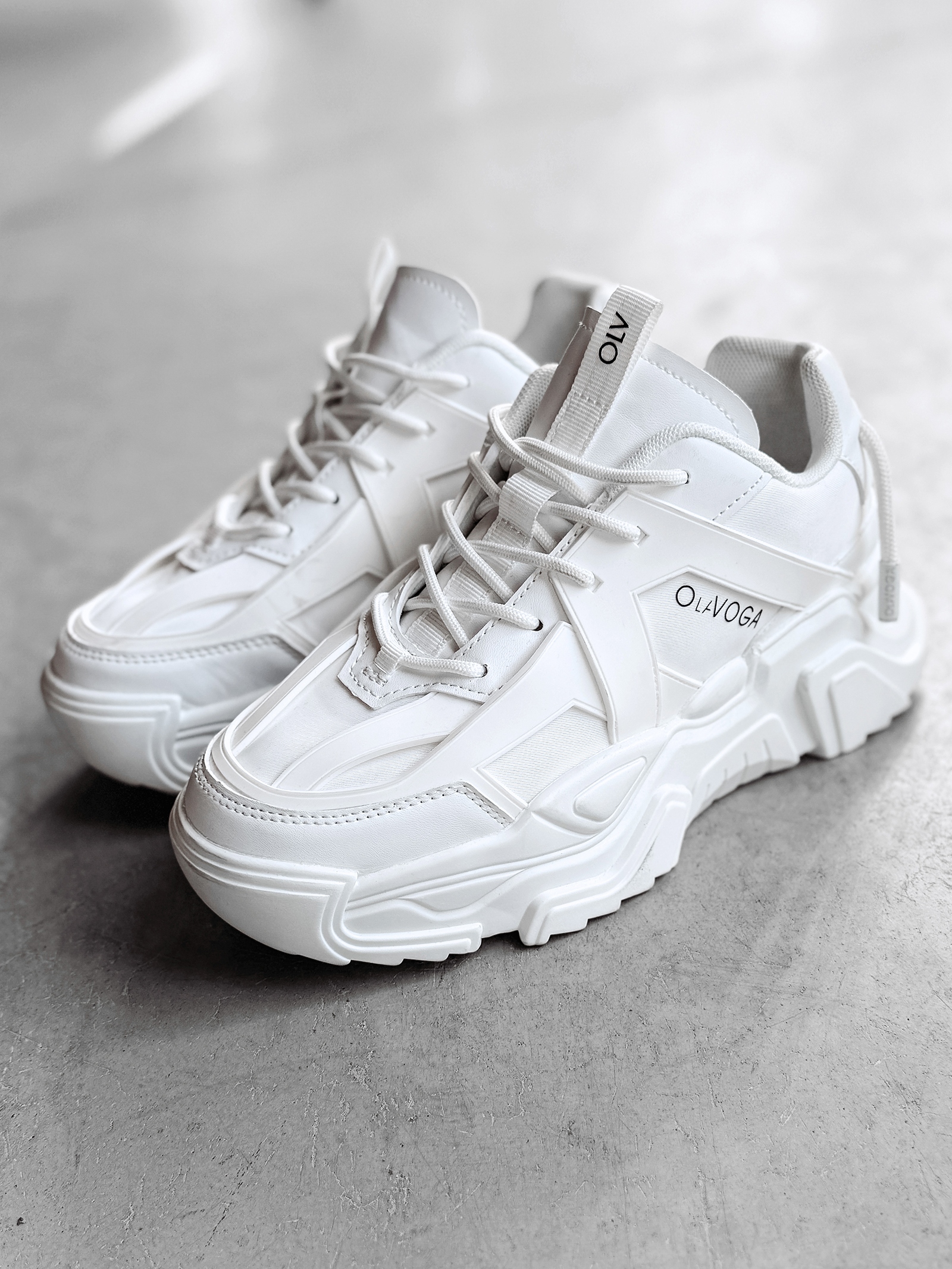 Buty damskie CHROMATIC OLAVOGA białe