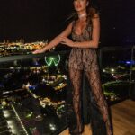 Kombinezon z cekinami NB Sofori czarny