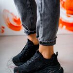 Buty sportowe z cyrkoniami Madam Restars czarne