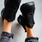 Buty sportowe z cyrkoniami Madam Restars czarne