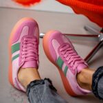 Trampki na grubej podeszwie Felini II różowe