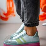 Trampki na grubej podeszwie Felini II niebieskie