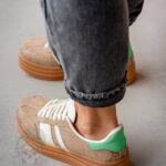 Trampki na grubej podeszwie Felini II beżowe