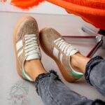 Trampki na grubej podeszwie Felini II beżowe