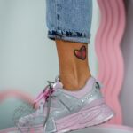 Buty sportowe metaliczne Rock Xeza różowe