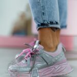 Buty sportowe metaliczne Rock Xeza różowe