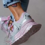 Buty sportowe metaliczne Rock Xeza różowe