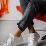 Buty sportowe z cyrkoniami Madam Splest białe