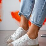 Trampki koronkowe boho Madam Blenor białe