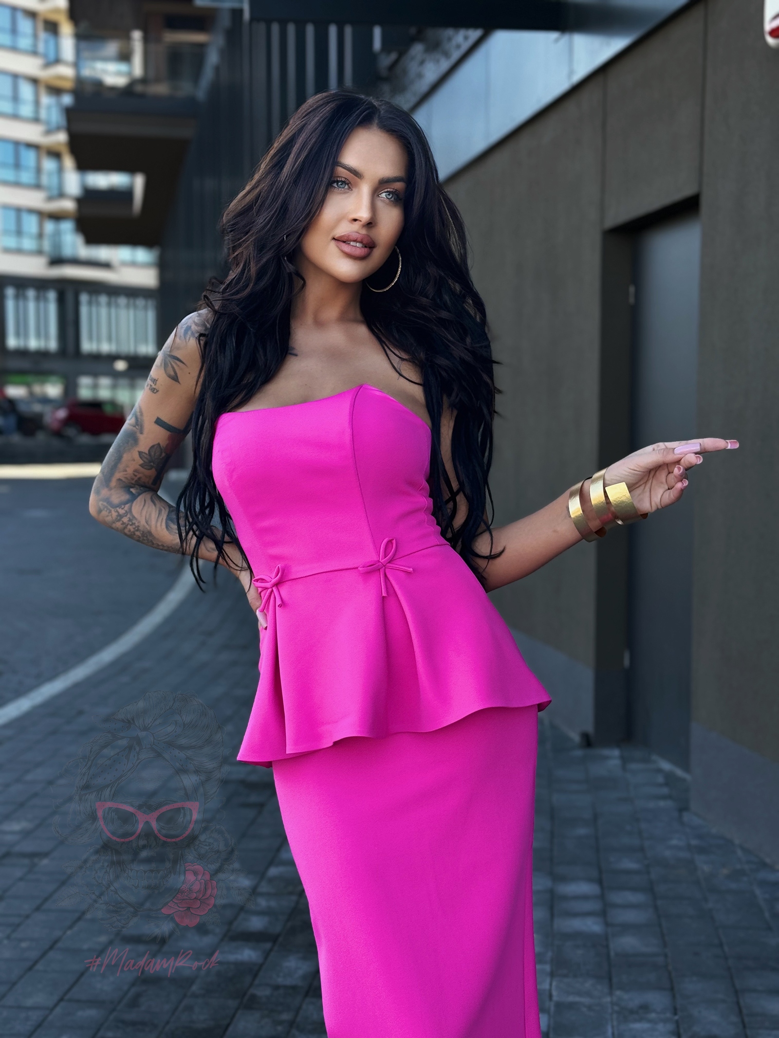 Komplet elegancki NB Momments różowy Komplet elegancki NB Momments różowy