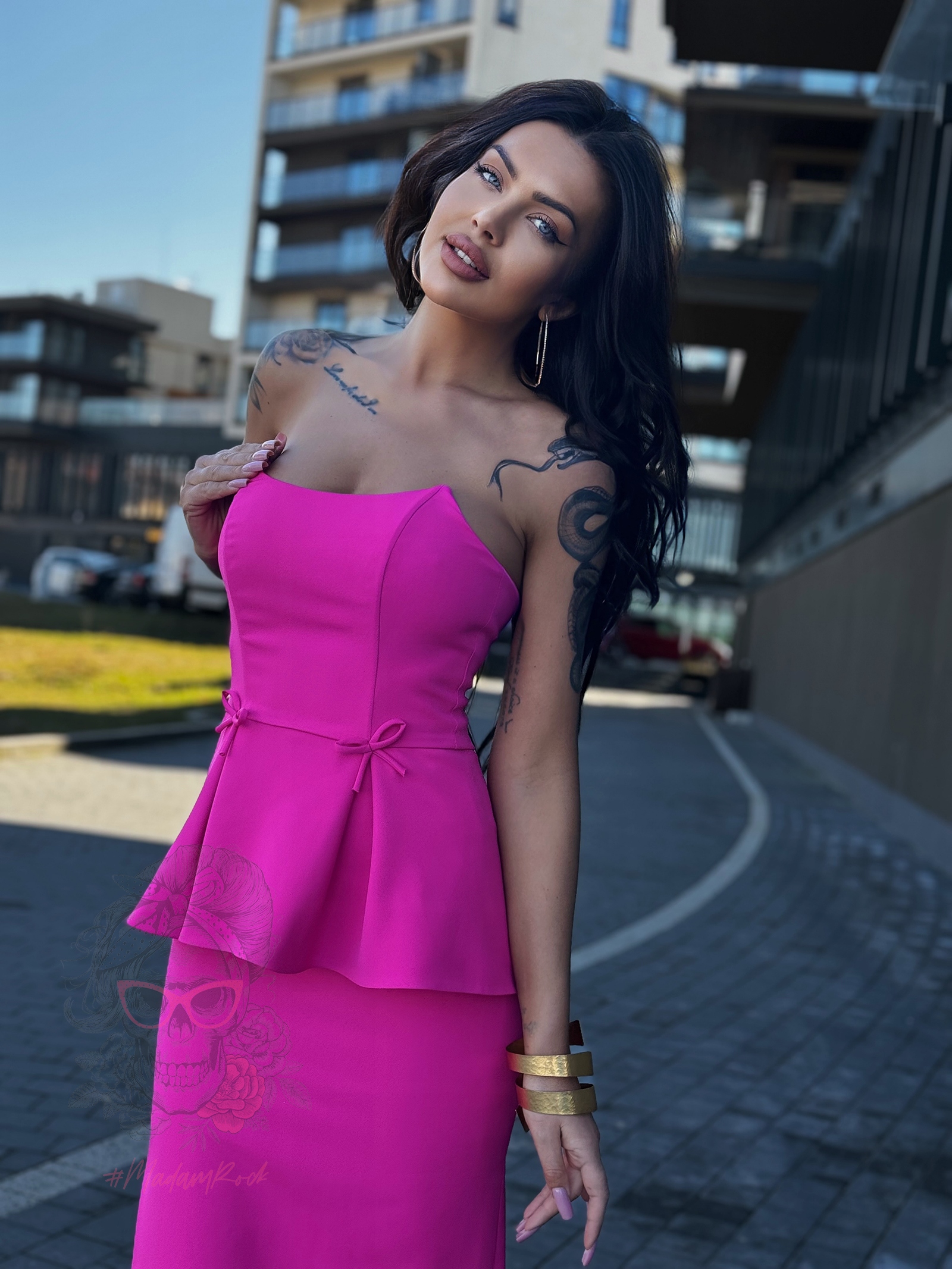 Komplet elegancki NB Momments różowy Komplet elegancki NB Momments różowy