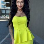 Komplet elegancki NB Momments kanarkowy