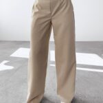 Spodnie casualowe SEINE OLAVOGA beżowe
