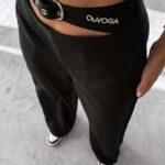 Spodnie casualowe SEINE OLAVOGA czarne