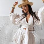 Komplet muślinowy NEGRONI OLAVOGA ecru