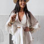 Komplet muślinowy NEGRONI OLAVOGA ecru