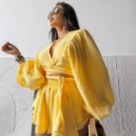 Komplet muślinowy NEGRONI OLAVOGA żółty