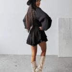 Komplet muślinowy NEGRONI OLAVOGA czarny