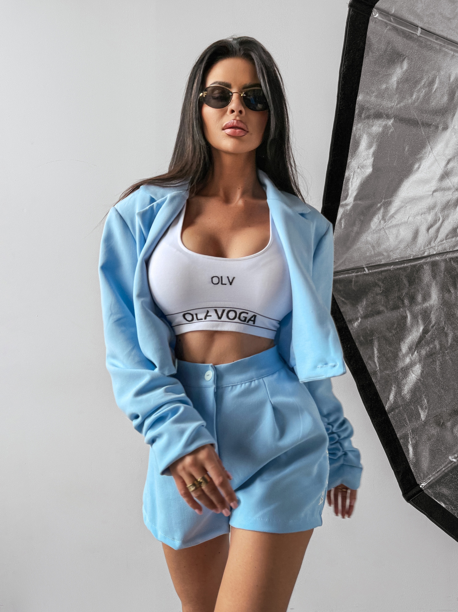 Marynarka żakiet SANGRIA OLAVOGA niebieska