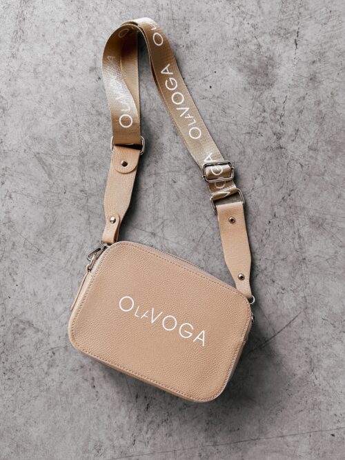 Torebka listonoszka MIDNIGHT OLAVOGA beżowa