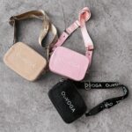 Torebka listonoszka MIDNIGHT OLAVOGA pudrowy róż