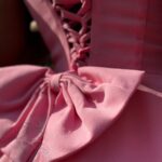 Sukienka rozkloszowana NB Lija różowa