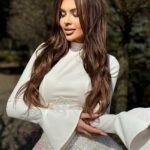 Sukienka z pasem NB Volvers biała