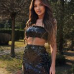 Spódniczka cekinowa NB Balonse czarna