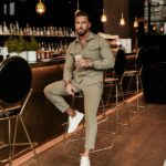 Komplet męski casualowy STARLIING OLAVOGA beżowy