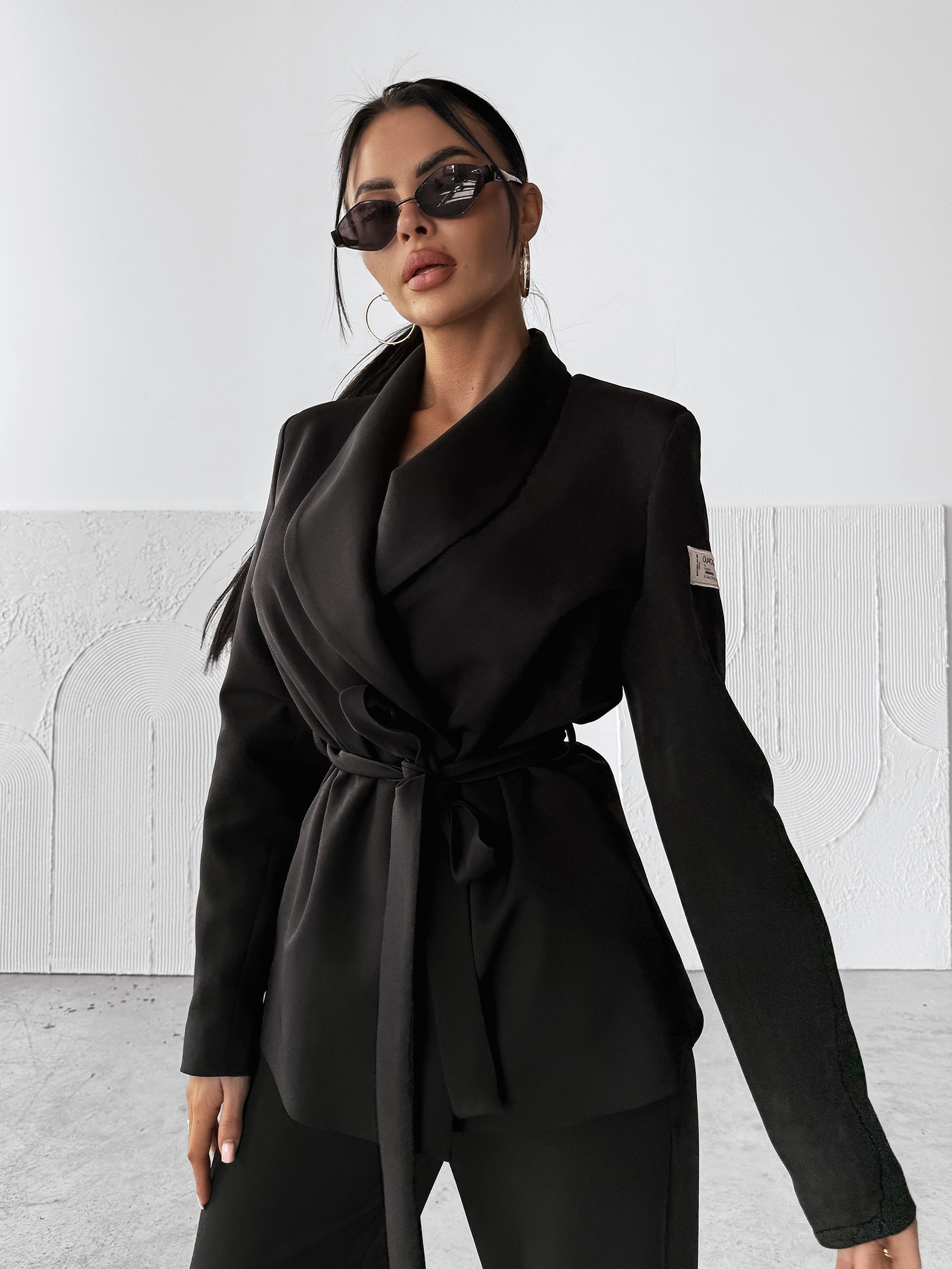 Garnitur damski MARGARITA OLAVOGA czarny