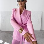 Garnitur damski MARGARITA OLAVOGA różowy