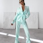 Garnitur damski MARGARITA OLAVOGA niebieski