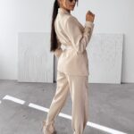 Garnitur damski MARGARITA OLAVOGA beżowy