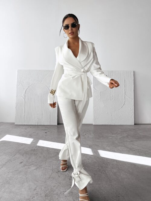 Garnitur damski MARGARITA OLAVOGA ecru