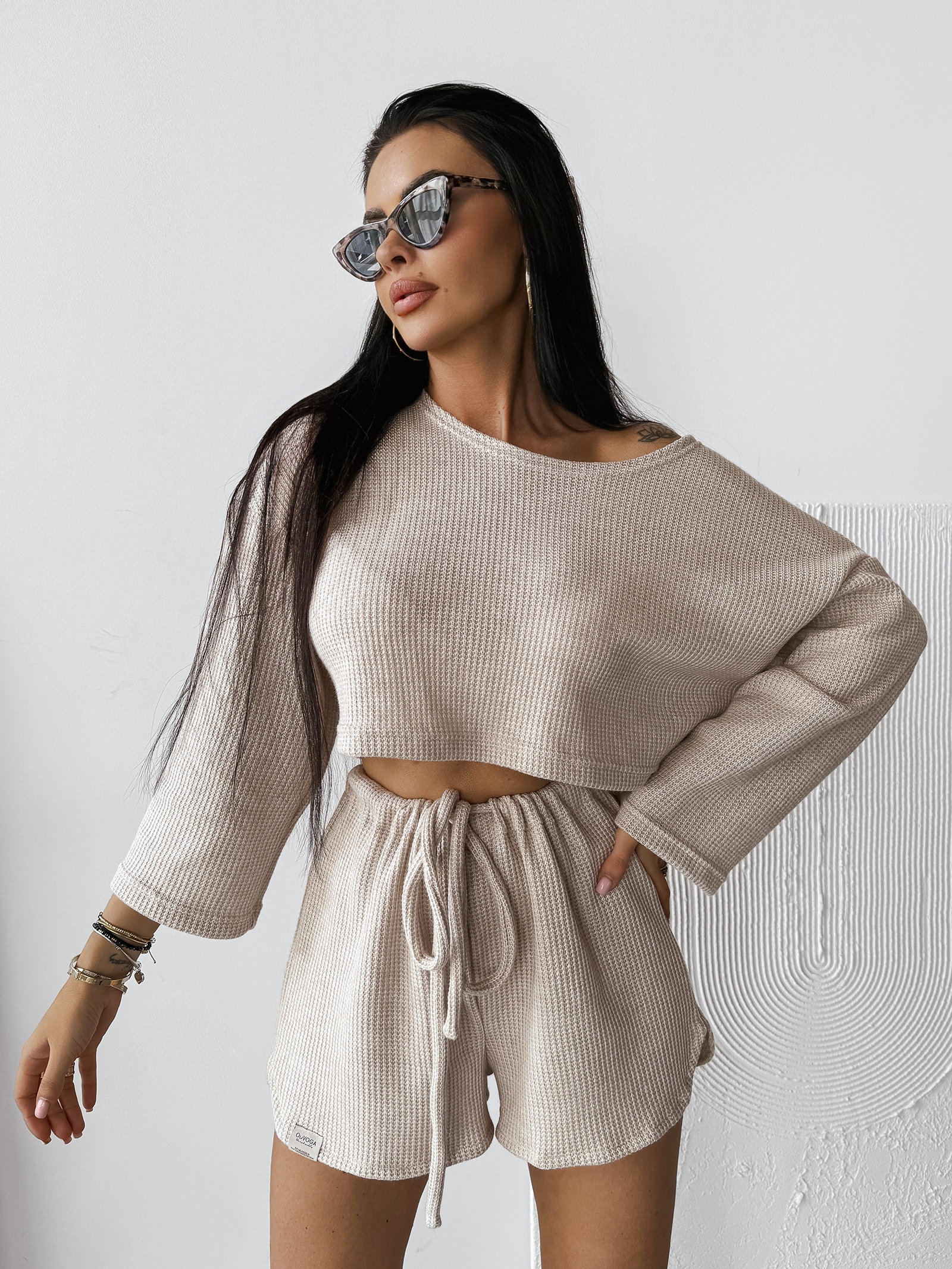 Komplet letni CUBA LIBRE OLAVOGA beżowy